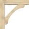 Ekena Millwork Legacy Block Rough Sawn Bracket w/ Offset Brace, Douglas Fir, 8"W x 40"D x 40"H BKT0806X40X40LEC05RDF - alternate 3